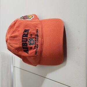 Auburn Hat SEC Football Champions 2010 Legacy Baseball Cap Hat Adjustable Orange